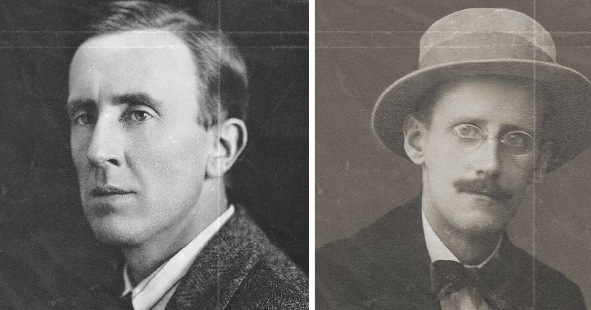 جی آر تالکین جیمز جویس