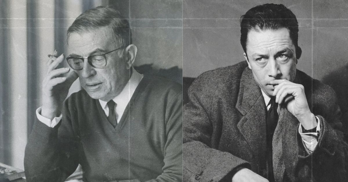 ژان پل سارتر آلبر کامو